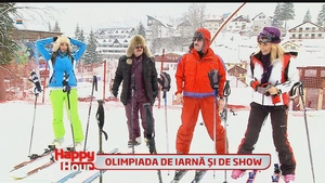 Haos pe partia de schi cu Palade, Ţociu, Jasmine şi Cocuţa! Imagini de senzaţie cu gaşca veselă pe pârtie!