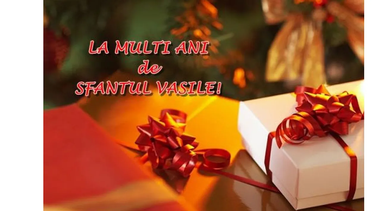 Urări de Sfântul Vasile. Mesaje de La mulți ani! pentru cei care poartă numele Vasile