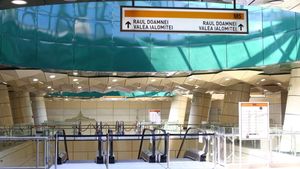 Magistrala de metrou Drumul Taberei - Eroilor s-a deschis astăzi. A avut loc un incident la apariția președintelui