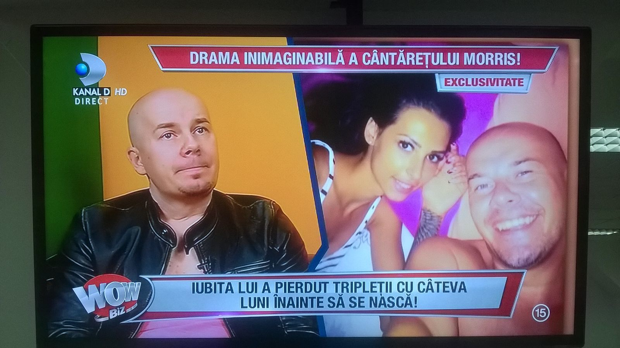 Cântăreţul Morris, cu lacrimi în ochi! Artistul şi-a povestit drama cumplită