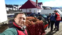 Un tânăr din Suceava le-a dus ajutoare celor 120 de orfani ai părintelui Negrea! După moartea preotului, copiii au nevoie de ajutor! 