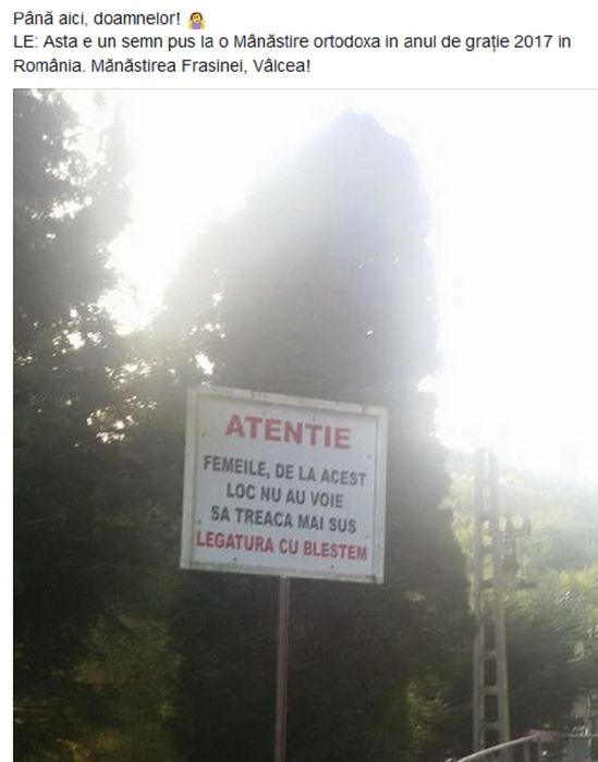 Un mesaj legat de un blestem a devenit viral! Oamenii nu ştiu ce să creadă despre istoria locului