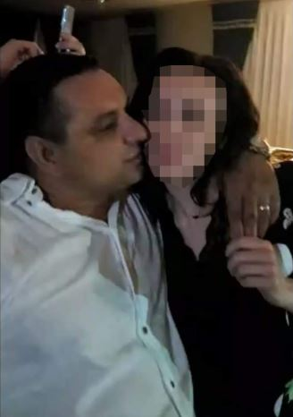 Ionel Ganea, alături de soția sa, Monica (SURSA FOTO: CANCAN.RO)