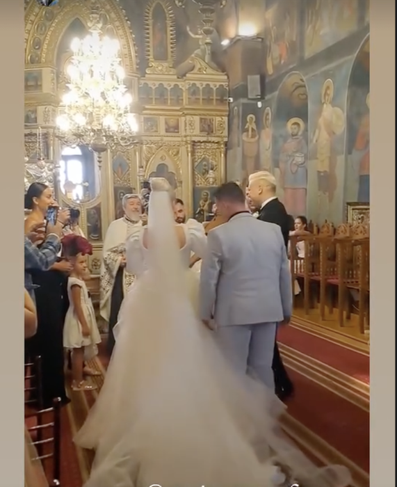 Cristina Vasiu s-a căsătorit/foto: Instagram