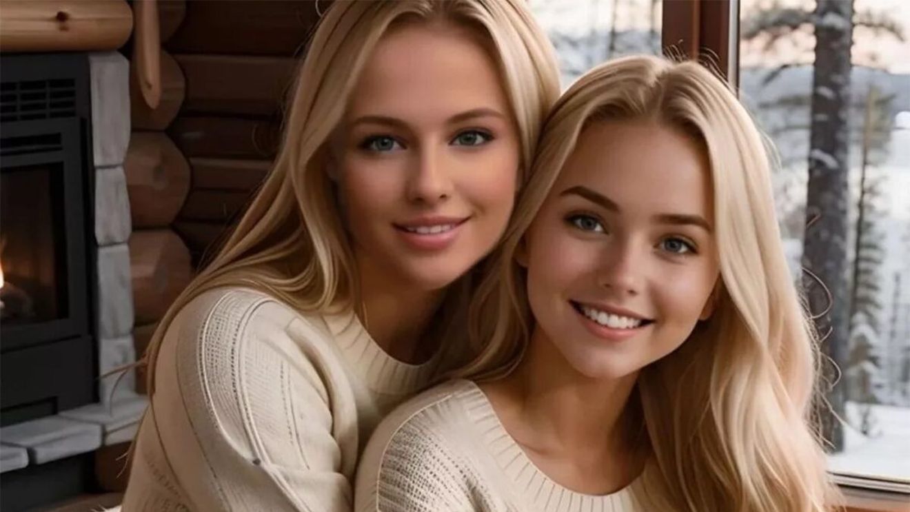 Motivul bizar pentru care aceste două tinere arată la fel, deși nu sunt gemene