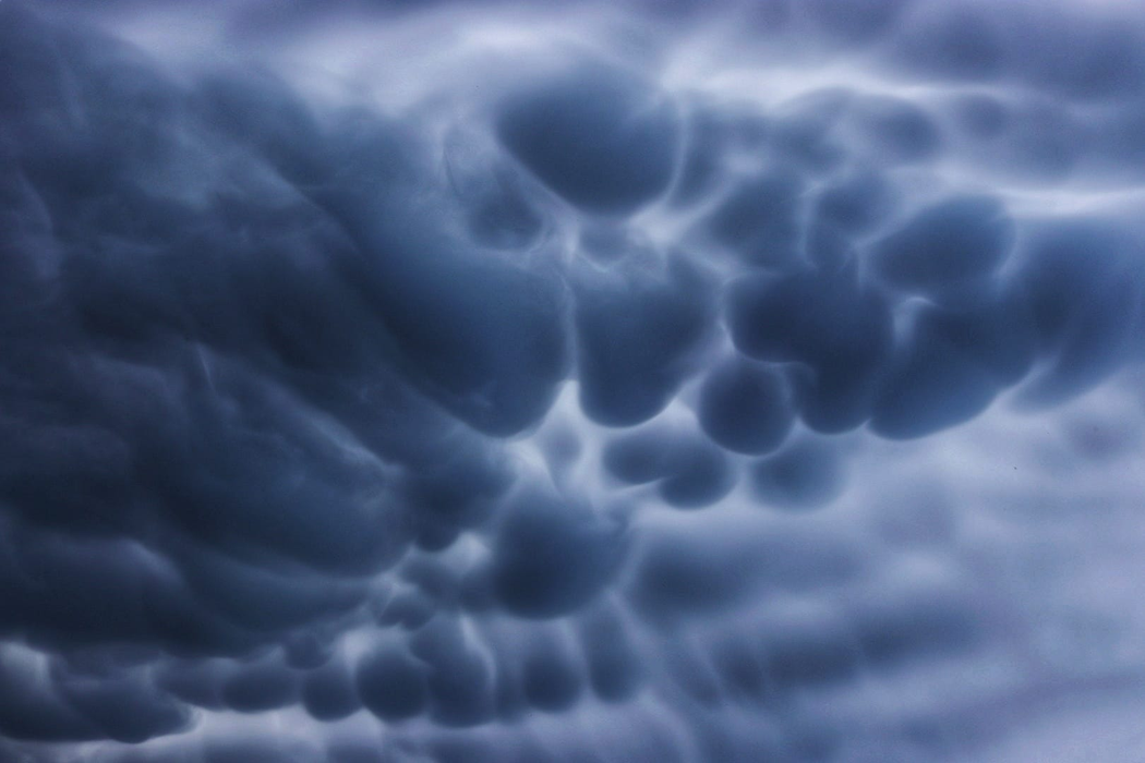 Norii mammatus și-au făcut apariția în Gorj /Foto: Facebook - Darius Norocea