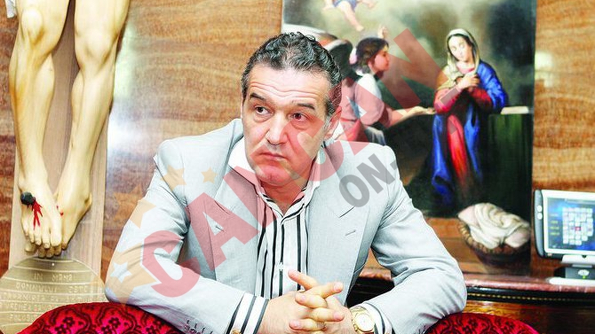 Becali l-a ajutat cu 1.000 de euro pe nepotul lui Borcea