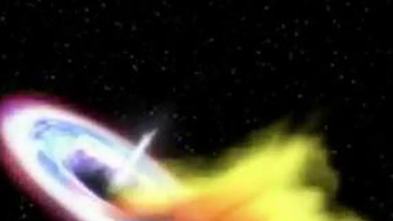 VIDEO Imagini incredibile! Uite cum o gaura neagra inghite o stea