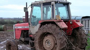 Modul cumplit în care a murit o fetiţă de trei ani din Timiş: a fost strivită de un tractor condus de bunicul ei