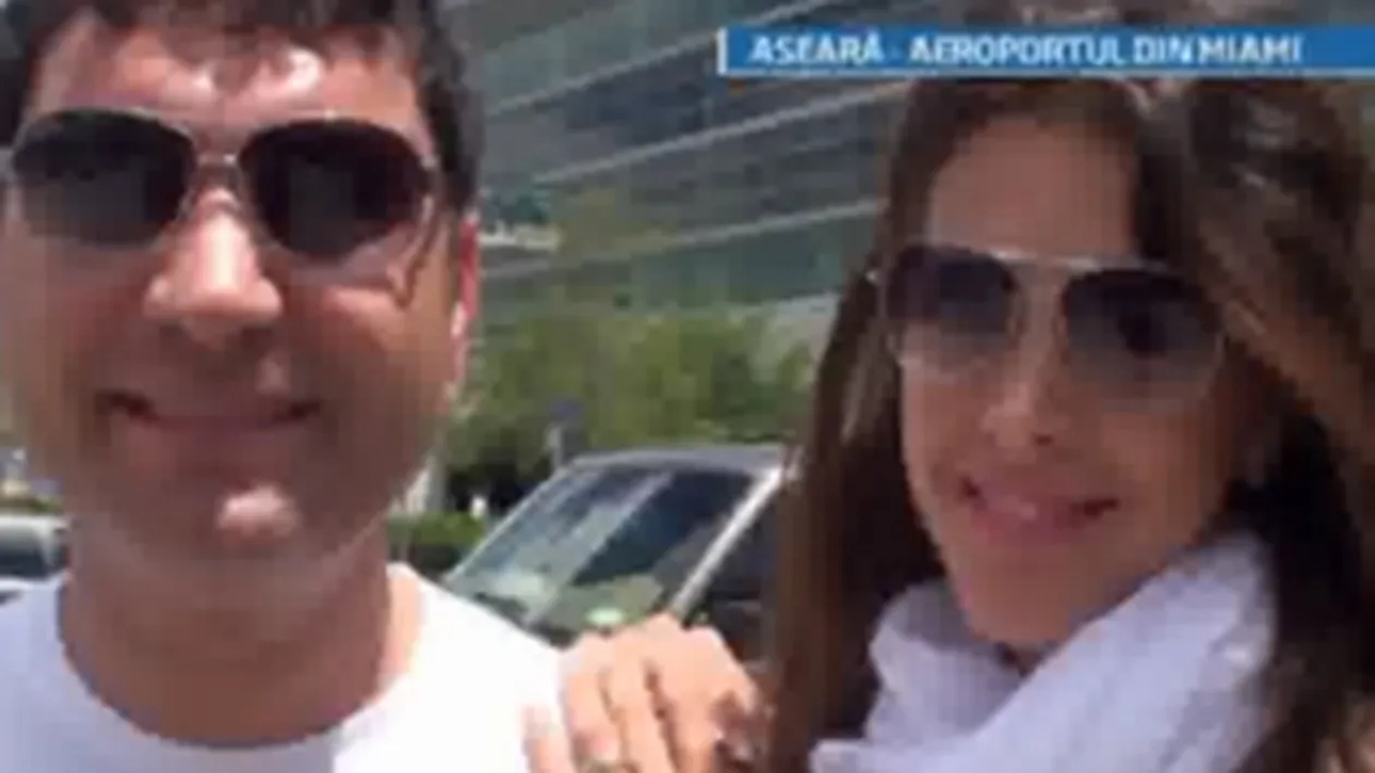 VIDEO Primele imagini cu Borcea si viitoarea lui sotie Cristi e viata mea si sunt cea mai fericita femeie din lume