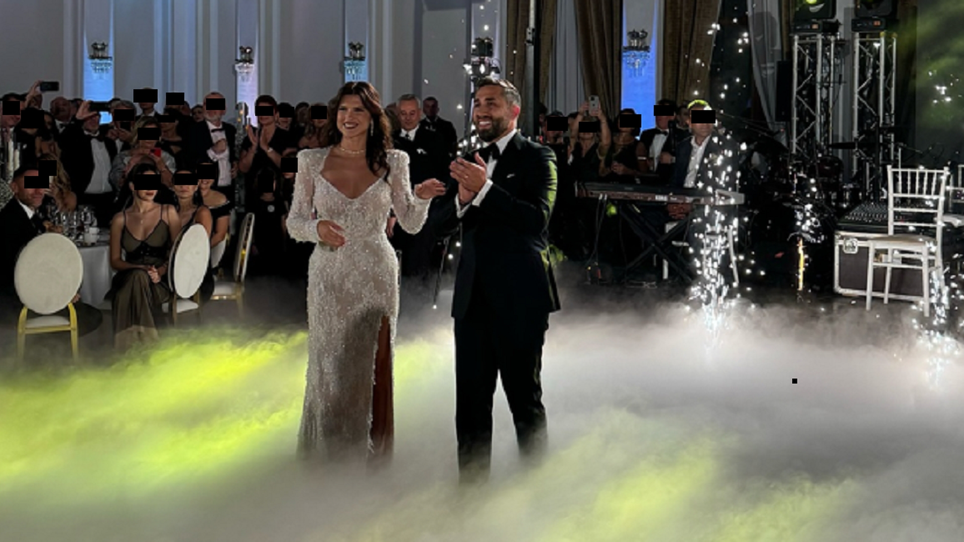 Meniul de la nunta Monicăi Bîrlădeanu cu Valeriu Gheorghiță. Preparate sofisticate și un tort spectaculos pentru invitați