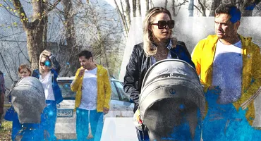 Aceasta este adevărata familie a lui Dorel din ”Las Fierbiți”! L-am filmat cu soția, bebelușul + părinții de la Hârșova