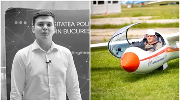 El este Emanuel But, tânărul de 24 de ani care a murit după ce s-a prăbușit cu planorul. A fost şef de promoţie în facultate şi visa să devină pilot pe avioane cu motor