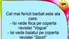 BANCUL ZILEI | Definiția celui mai fericit bărbat