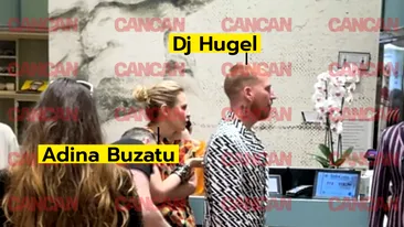 Senzația muzicii europene, alături de Adina Buzatu! DJ Hugel a dat iama în magazinele celebrului designer din România | VIDEO