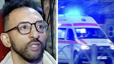 Kamara, martor al unui accident teribil. Un motociclist e în stare gravă