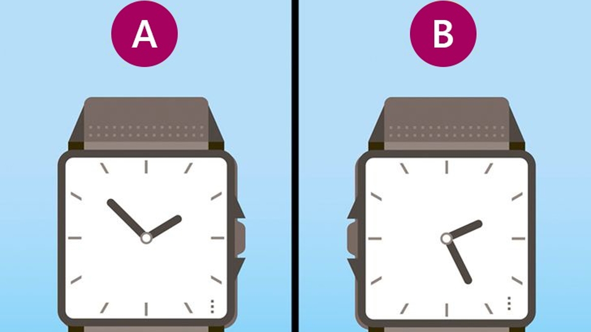 Cel mai tare test IQ: Care dintre cele două ceasuri nu este adevărat?