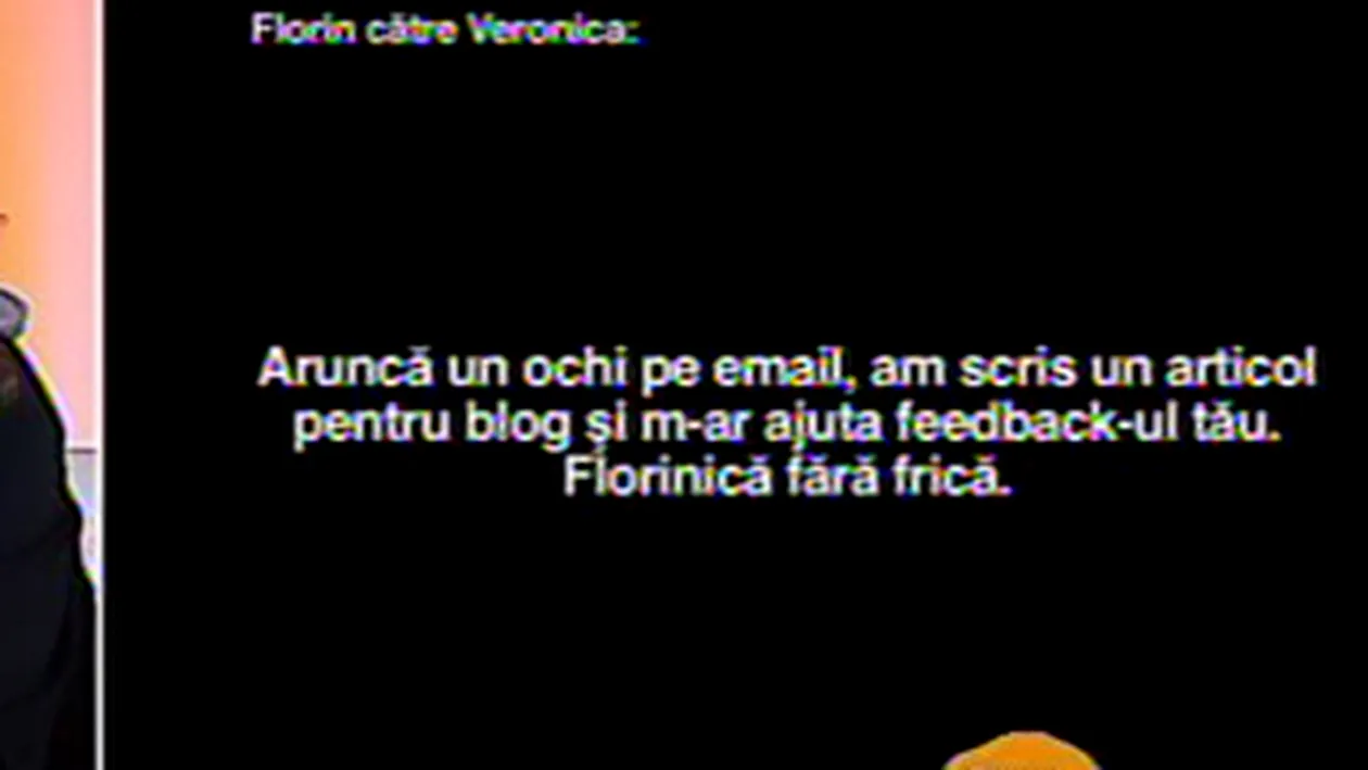 VIDEO L-a inselat Dana Nalbaru pe Dragos Bucur? Veronica Cara ataca din nou