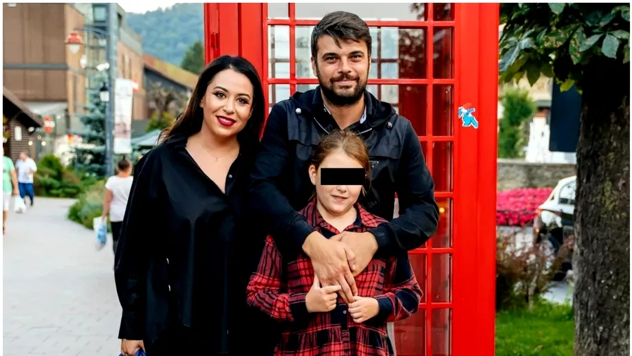 Oana Roman, Marius Elisei și Isa, fiica lor/ sursă foto: social media