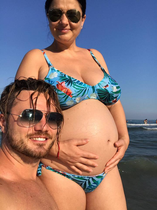 Mai este foarte puţin până când Gabriela Cristea işi va aduce pe lume fetiţa