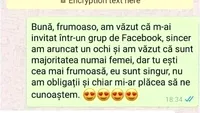 Bancul sfârșitului de săptămână | Bună, frumoaso, am văzut că m-ai invitat într-un grup pe Facebook