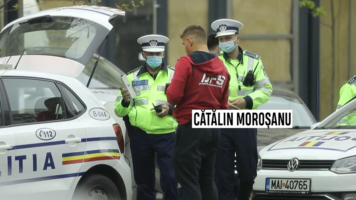 Moroșanu, testat cu aparatul etilotest