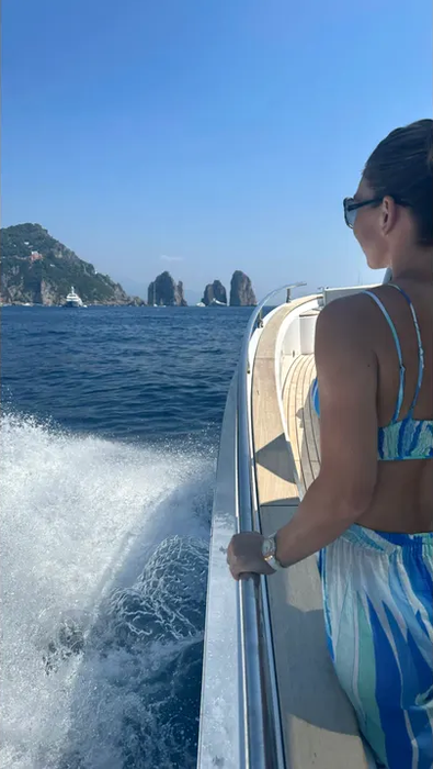 Simona Halep, plimbare cu iahtul / Foto: Instagram