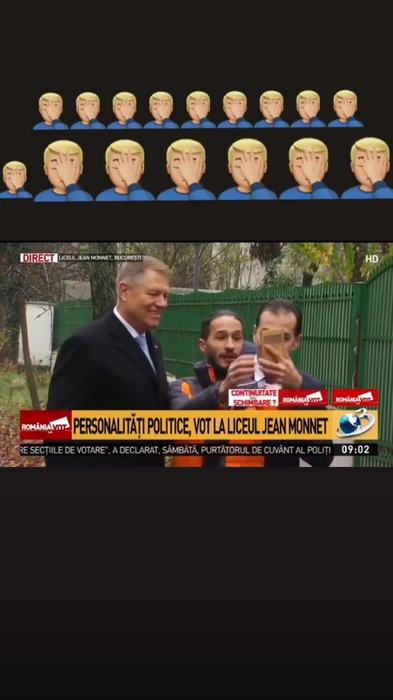 Detaliul comic observat de un telespectator, în timp ce Klaus Iohannis era în direct la Antena 3. Ce vedetă a apărut în cadru