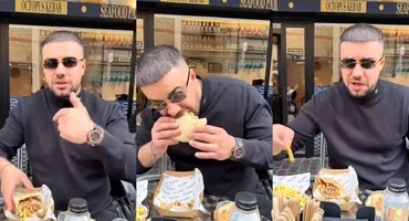 Reacția VIRALĂ a lui Culiță Sterp după ce a mâncat celebrul kebap cu caracatiță în restaurantul lui Pescobar, din Londra: ”Am greșit comanda. Vă dau o recenzie 100% reală”