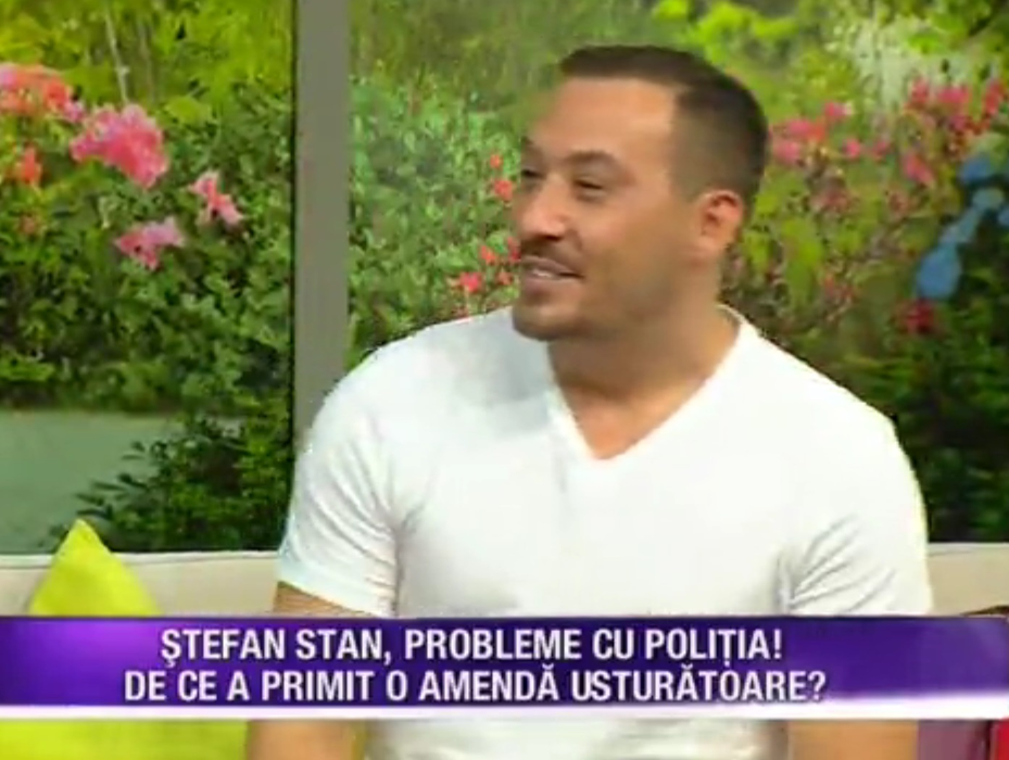 Ştefan Stan a primit o amendă usturătoare