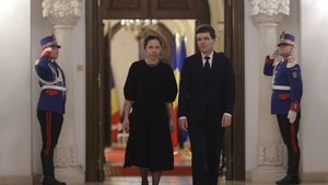 Cum s-a îmbrăcat Mirabela Grădinaru la recepția de la Cotroceni, de Ziua Națională a României. Imaginile s-au viralizat!