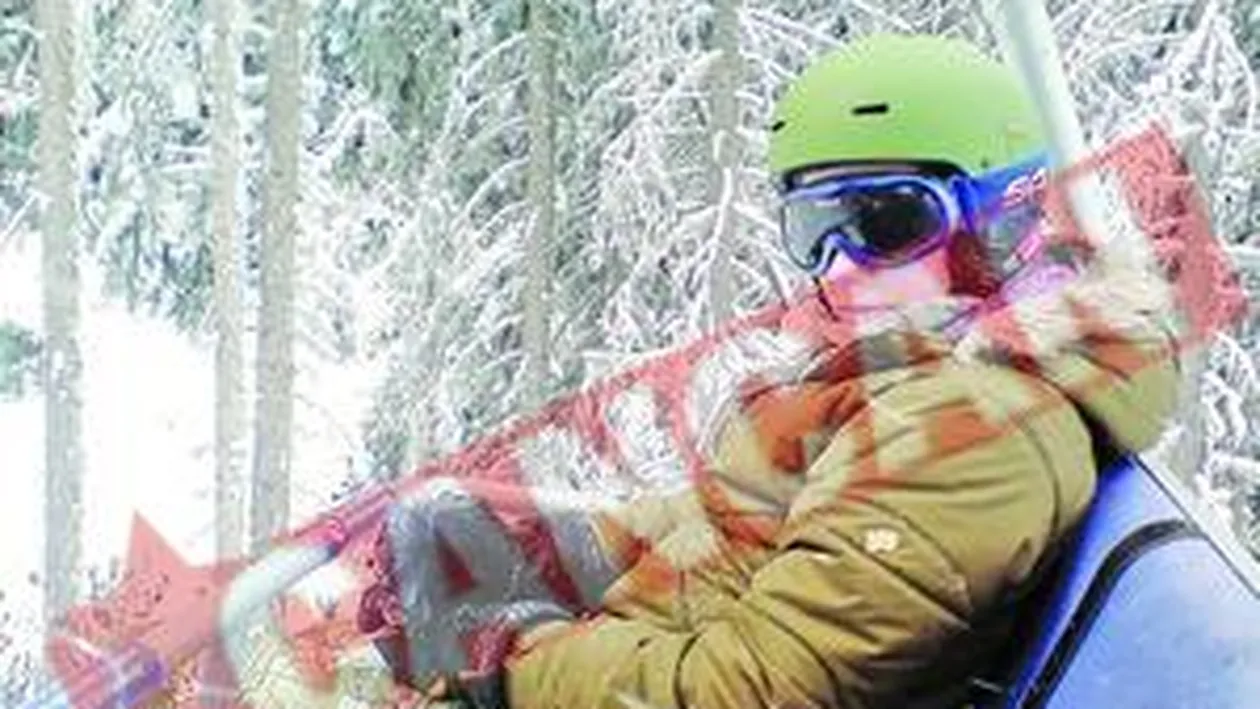Dana Rogoz a fost luata de urgenta cu snow-mobilul