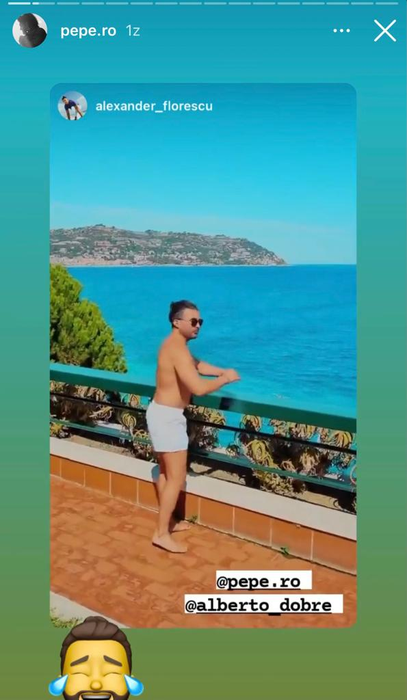 Ce a găsit Pepe în camera de hotel din Italia, unde s-a cazat cu iubita lui. Yasmine a izbucnit în râs când l-a văzut pe artist