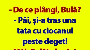 BANC | "De ce plângi, Bulă?"