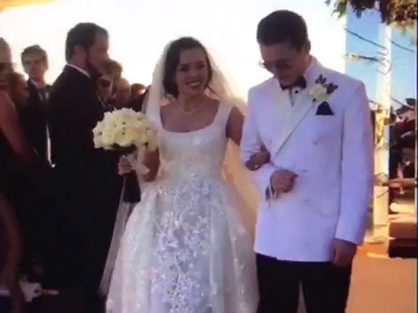 Maria şi Max s-au căsătorit în Cancun