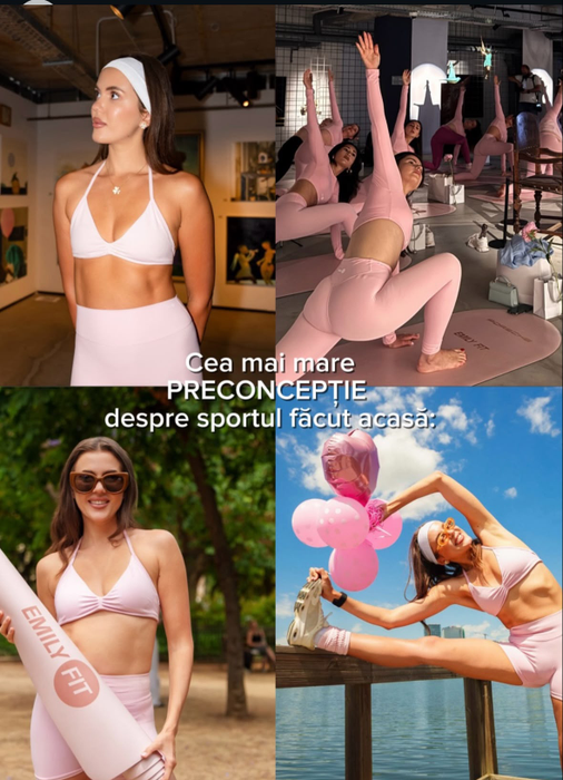 Aplicația de fitness al lui Emily Burghelea ar fi fost scoasă de pe Google Play/ sursa: social media
