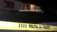 Scene de groază în județul Timiş. Un bărbat a fost decapitat cu o drujbă în curtea casei sale. Copiii au asistat la crima halucinată