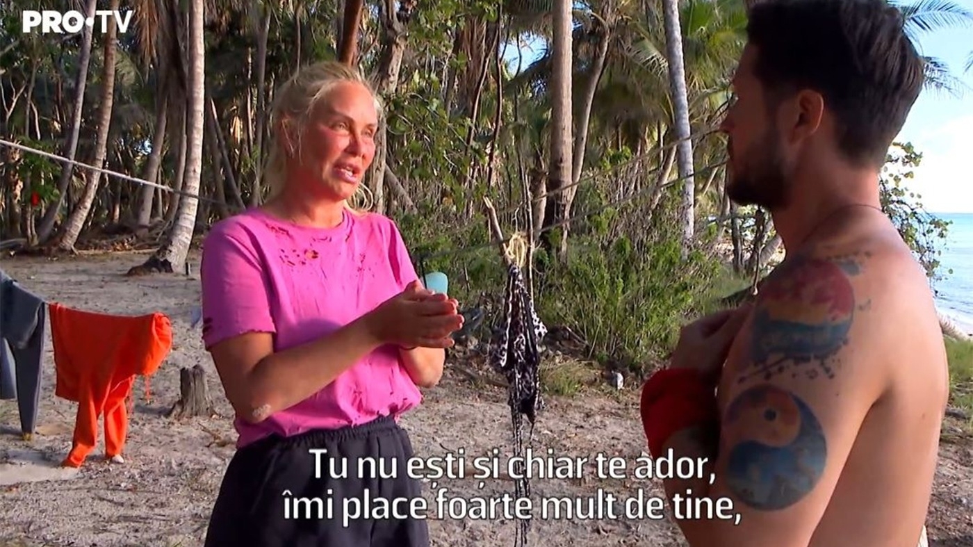 Idilă la Survivor 2023 de la Pro TV?! Ce au făcut Vica Blochina și Jorge singuri: "Te ador, îmi place mult de tine”