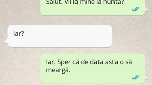 Bancul zilei. ”Vii la mine la nuntă?”. Ce răspuns a primit tânărul