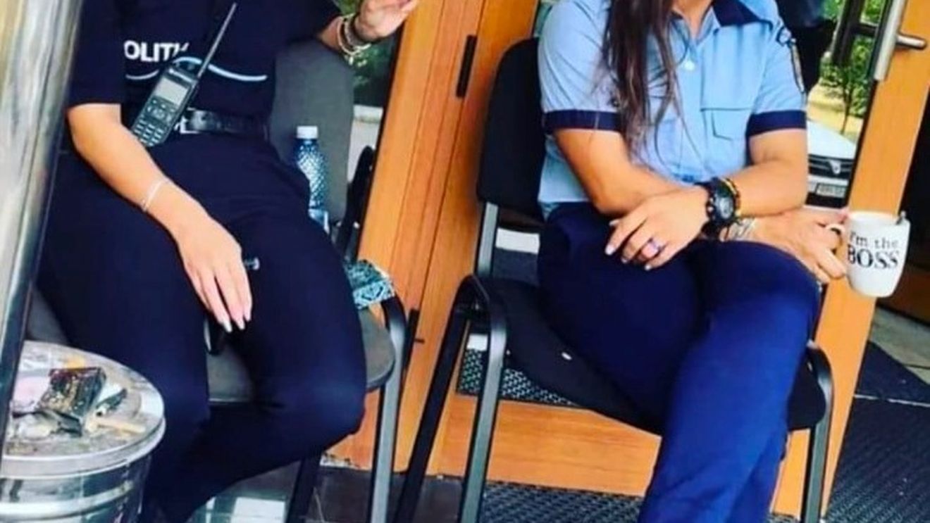 Ce s-a întâmplat cu cele două poliţiste "prinse" la cafele şi ţigări. Poliţia a reacţionat imediat