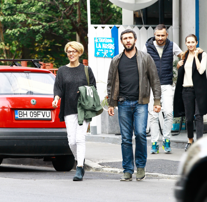 Dragoş Bucur şi Dana Nălbaru, ziua părinţi responsabili, iar seara...romantici