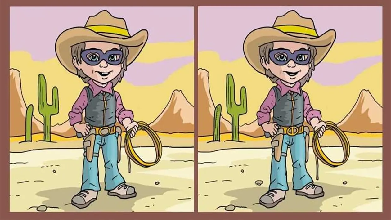 Test de logică | Aceste două poze nu sunt identice. Găsiți 5 diferențe în maximum 25 de secunde!