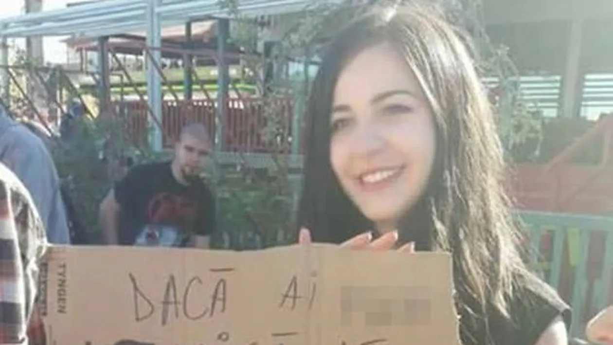 Cum a făcut rost de bani o tânără care era la mare. Gestul ei a devenit viral:  Dacă ai ^#&@ mică, dă 1 leu pentru berică
