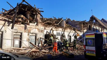Croația, lovită de un cutremur puternic. Seismul cu magnitudinea de peste 6 s-a simțit și în Italia