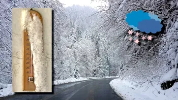 Vremea se strică iar! Ninsori şi viscol, anunţate de ANM! Se întorc zăpezile în România