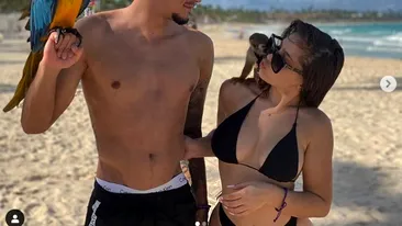 Mbappe Coman și Ioana Timofeciuc, relaxare în Punta Cana!