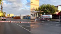 Alertă de explozie la o stație GPL din București. Zona a fost izolată