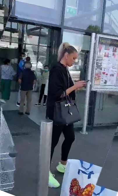 Bianca a ieșit fără Alex Bodi