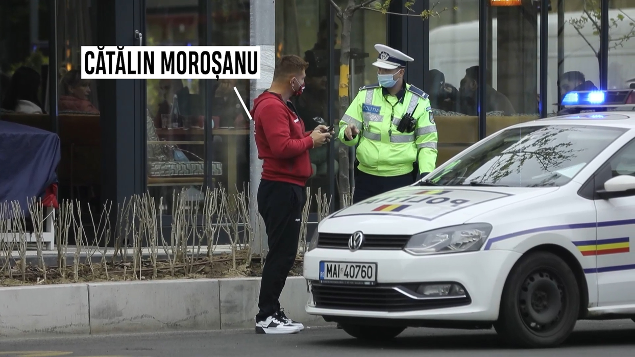 Cătălin Moroșanu, probleme cu Poliția