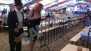 Viorel si Oana Lis, la festivalul berii